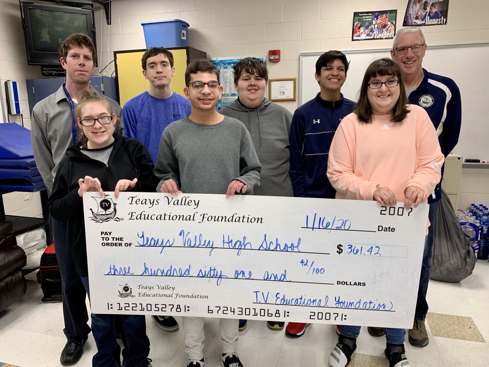 Frank received TVEF grant